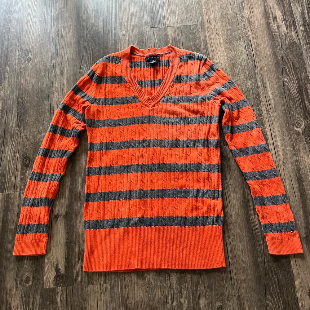 Tommy Hilfiger Striped Knit Sweater